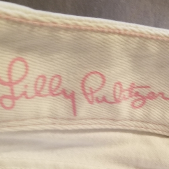 Lilly Pulitzer worth straight leg jeans sz 2 in EUC - Picture 8 of 10
